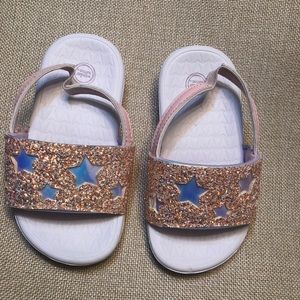 Wonder Nation  Girl's Sz 7/8  Sandal Flats